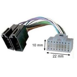 TechExpert Adaptor Cable ISO for Car Radio Alpine 16-Pin White