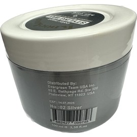 dye dyed Knockout Color Magic Hair Styling Wax (02 Silver)