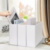 Vowcarol 3 PACK 8.5x11 Letter Size Paper Storage Box, File