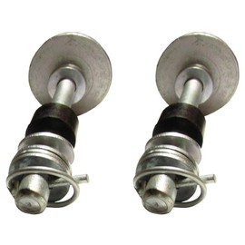 RAParts 2PK Snow Plow Skid Shoes fits ATV UTV Tractor Snow Plow Blade