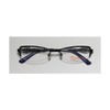 Thalia Edita Womens/Ladies Optical Inexpensive Designer Half-rim Eyeglasses/Eye Glasses (52-17-135, Black / Purple)