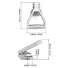 QWORK® Tearclaw, carpet claw, carpet stripper, for pulling carpets during