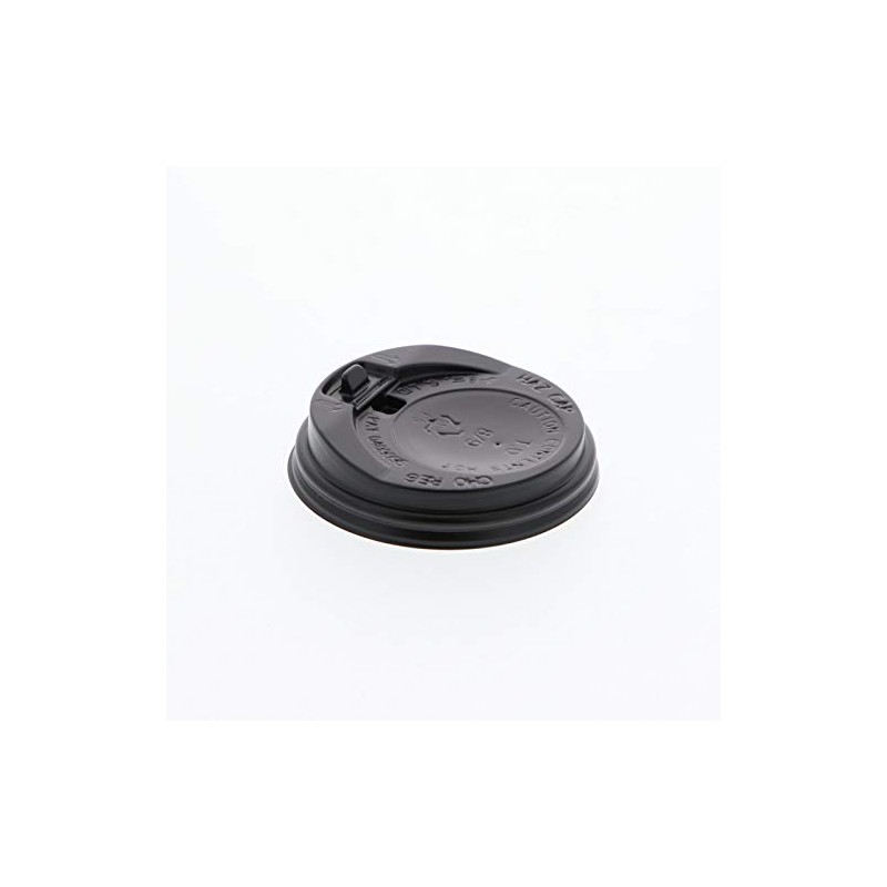HEIKO Insulated Cups 8oz Lids Black 5050 Count