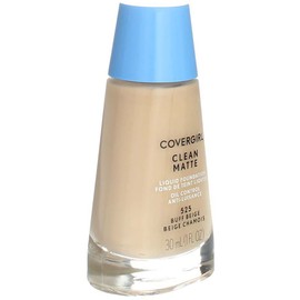 CoverGirl Clean Oil Control Liquid Makeup, Buff Beige 525 1 fl oz (30 ml)