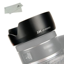 JJC Petal Design Lens Hood Shade Bayonet for Canon RF 50mm F1.8 STM Lens on Canon EOS R5 R6 R RP Camera, Replaces Canon ES-65B Lens Hood