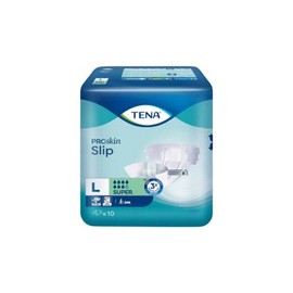 Tena ProSkin Slip Super Pad (L) X 10 (Limit 4 per order)