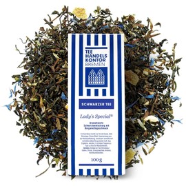 High Quality Earl Grey Loose Tea Lady's Special Black Tea Blend with Bergamot Flavour 100 g Loose Black Premium Earl Grey Tea from the Best Tea Gardens TEE HANDELSKONTOR BREMEN