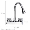 MEER FAUCETS BY CNX, Mezcladora para Lavabo Con Cuello Flexible