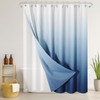 Nesphy 3 in 1 Shower Curtain and Liner,72 x 72