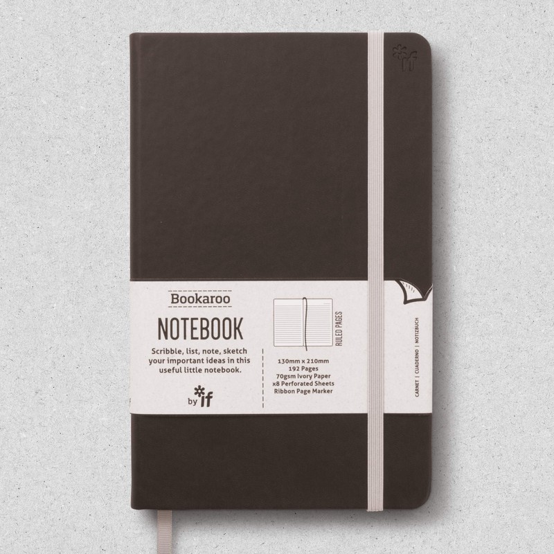 Bookaroo Notebook Journal - Black