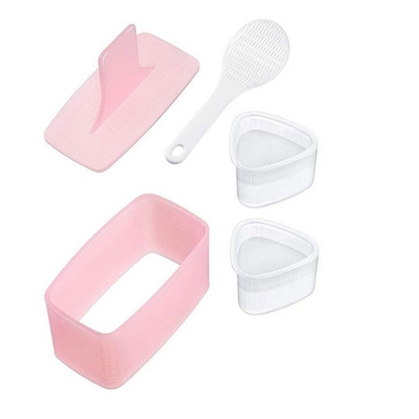 4Pcs Onigiri Mold Set,Sushi Making Kit Press Rice Ball Mold,Classic