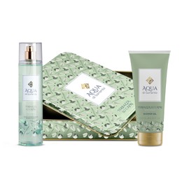 AQUA DI SORRENTO | Terrazza su Capri, Confezione Regalo, Acqua Profumata 245 ml + Gel Doccia 200 ml, Fragranza Esclusiva