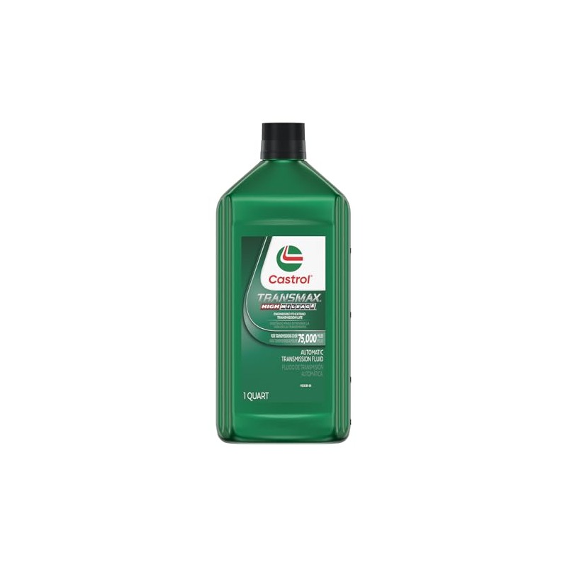 Castrol Transmax High Mileage Automatic Transmission Fluid, 1 Quart