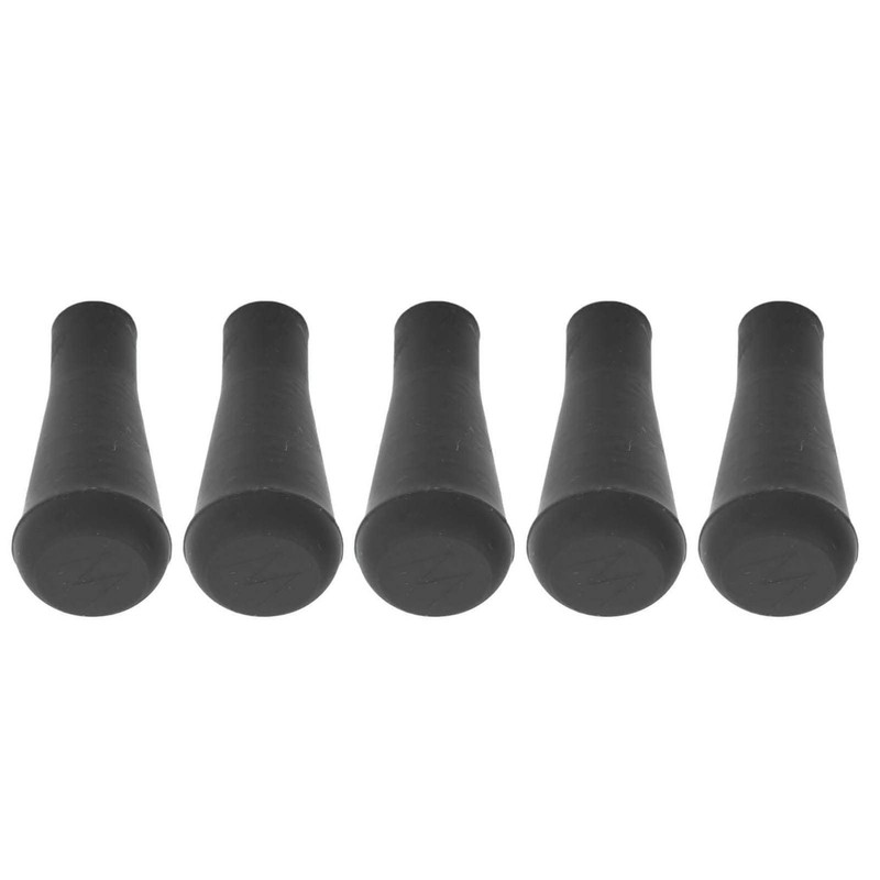 5Pcs Archery Tips, Soft Rubber Arrowheads 6mm Blunt Point Broad