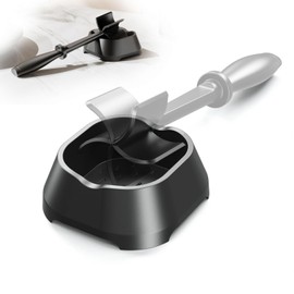 GOWURVD Meat Chopper Holder, Ground Beef Chopper Tool Rack, Hamburger Smasher Tool Stand, Base Bracket for Meat Grinder, Hamburger Grinder Base, Drainage & Ventilation BPA-FREE Premium Heat Resistant