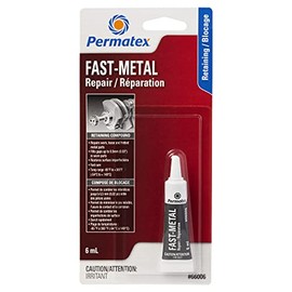 Permatex Fast-Metal Repair 660 for Worn Parts, 6ml Tube, 66006