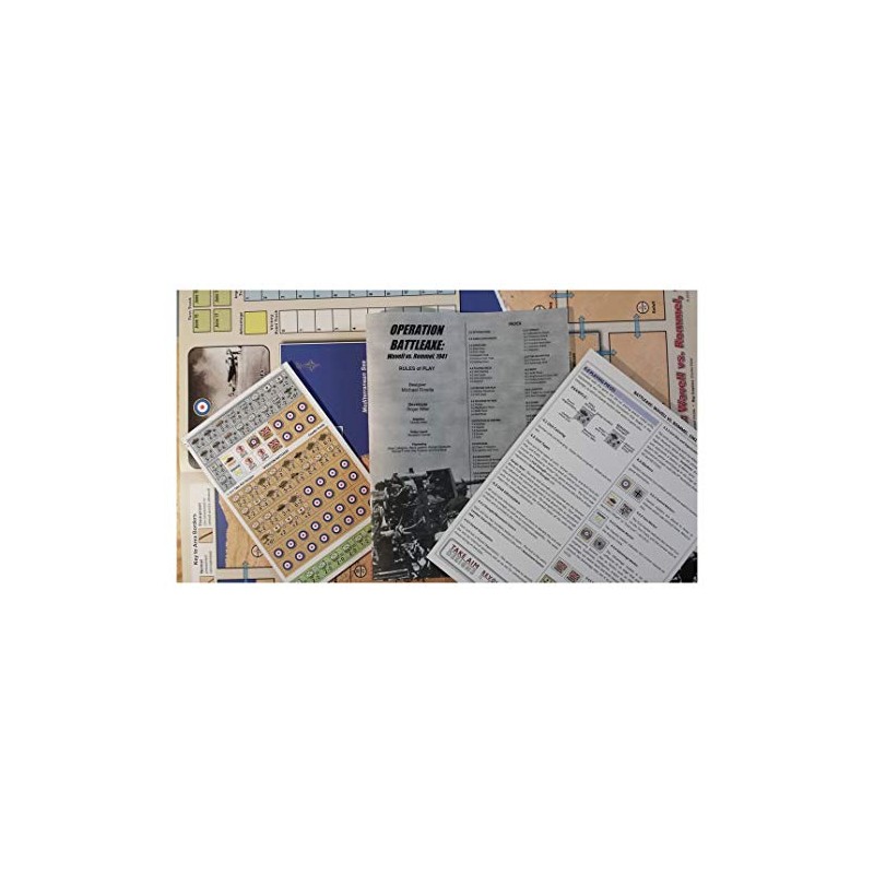 REV: Operation Battleaxe, Wavell vs. Rommel, 1941, Board Game