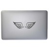 Angel Wing V2 9 inch Dark Grey Indoor Outdoor Vinyl