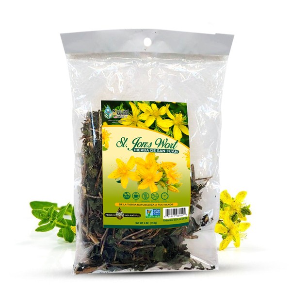 Tierra Naturaleza St. John's Wort Herb Tea 4 oz. 113 grams John's Wort Flower