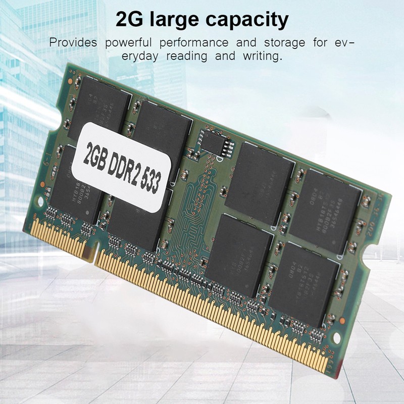 2GB DDR2 533MHz 200Pin For Laptop Motherboard Dedicated Memory RAM