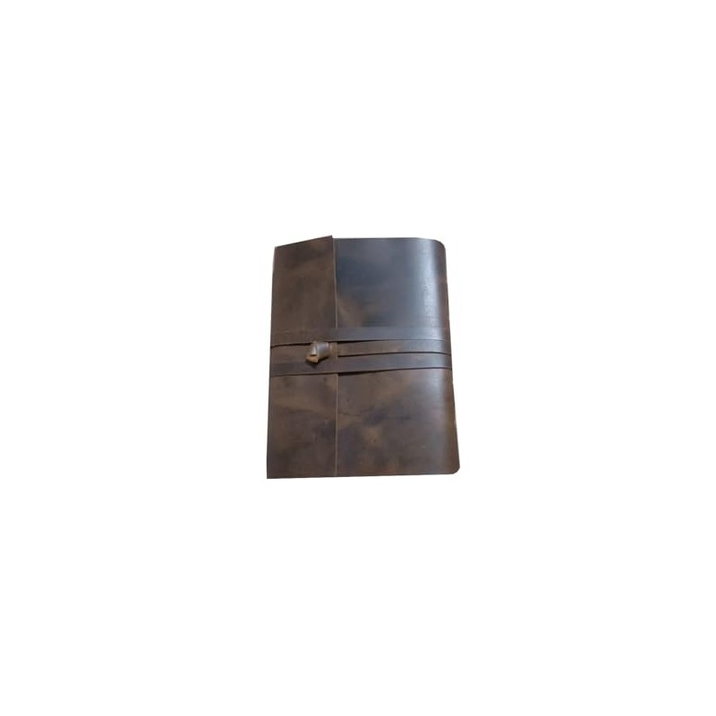 Vera Tucci 7x5 Leather Journal for Writing 5"x 7", Genuine