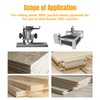 POWERTEC Slab Flattening Router Bit, CNC and Surfacing Router Bit