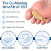 PediFix Felt Toe Crest Cushion with Loop – Hammer Toe