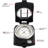GETLITOOL Compass Professional Multi-functional Compass High Precision Compass Foldable Compass