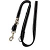 Double Dog Lead Reflective Webbing 20 mm 2,40 m Black