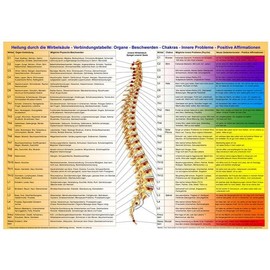 Healing through the spine (DIN A3)