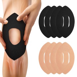 NHQZ 8 Stück Kinesiotapes,Selbstklebend Tape Sport,Knie Tape Vorgeschnitten,Physiotape,Tape Knie Stabilisierungfür Knie,Gelenke und Muskeln Etc