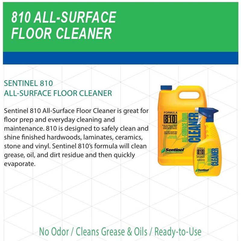 Sentinel 810 All-surface Cleaner 32 oz Spray (2)