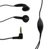 Genuine Alcatel Black 3.5mm Stereo Earphone Headset with Mic Suitable