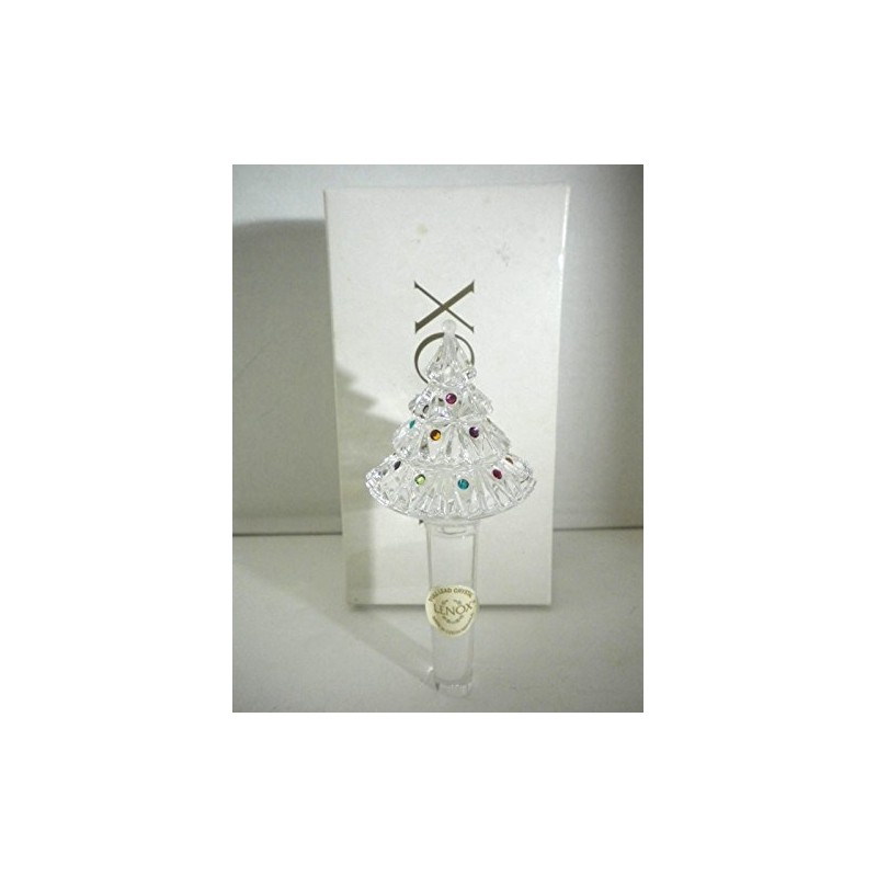 Crystal Christmas Tree Bottle Stopper