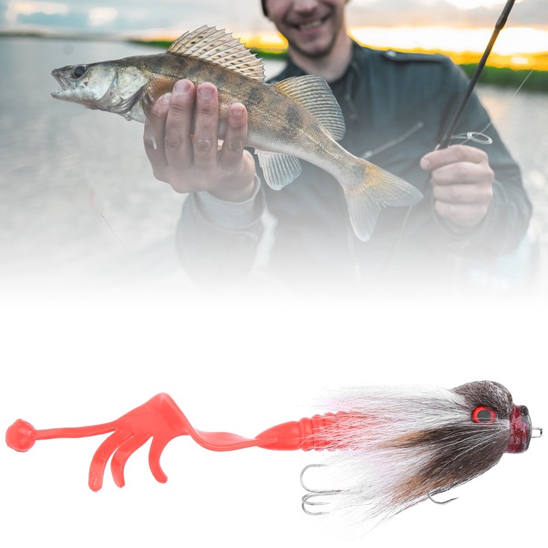 Simulation Mouse Shape Resin Fishing Lure Soft Bait Tackle with