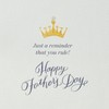 Papyrus Father's Day Card (You Rule)