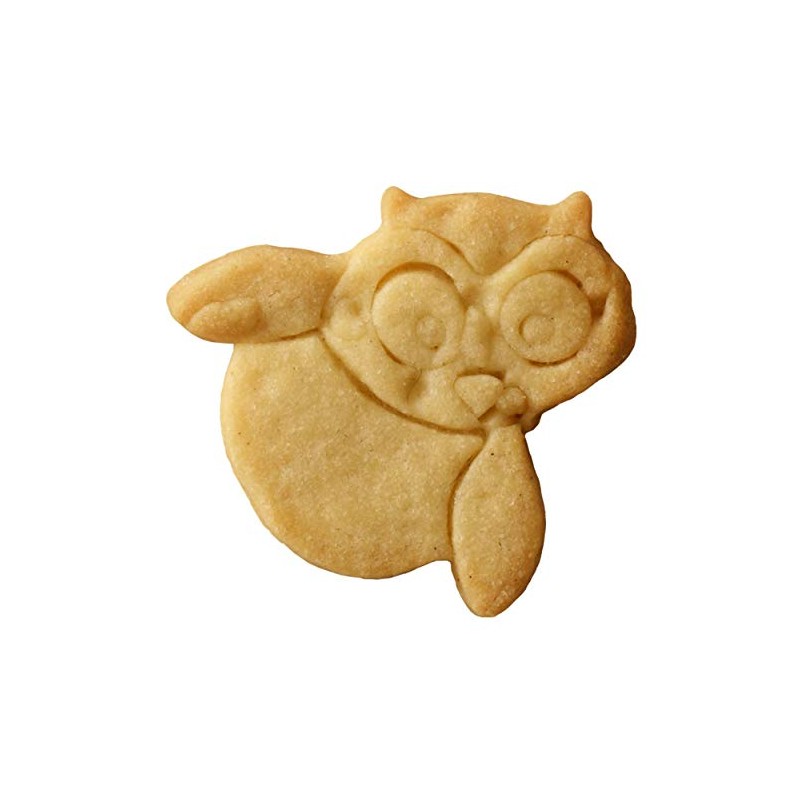 RBV Birkmann Cookie Cutter Owl Petie 5 CM Stainless Steel