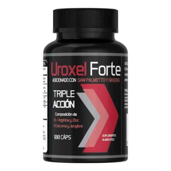 Uroxel Forte Saw Palametto Y Ginsen Suplemento Prostata 100c Sabor
