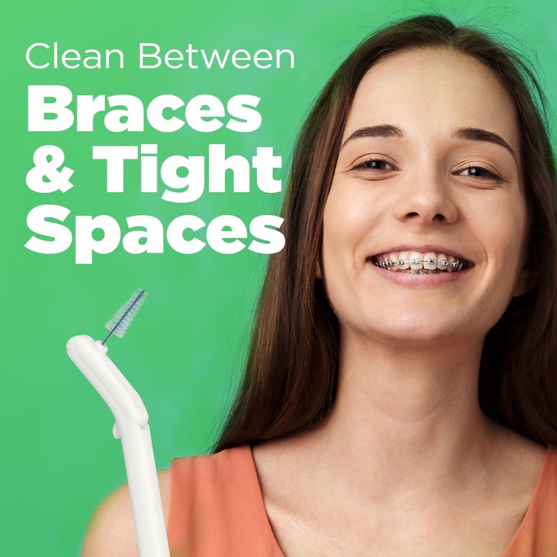 GUM Proxabrush Go-Betweens Refills - Tight - Compatible with GUM