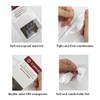 SIOPPKIK Waterproof ID Card Sleeves with Lanyard, Transparent PVC ID