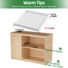 PAKETA 4 Pack Expandable Pull Out Cabinet Organizer, 21'' Deep