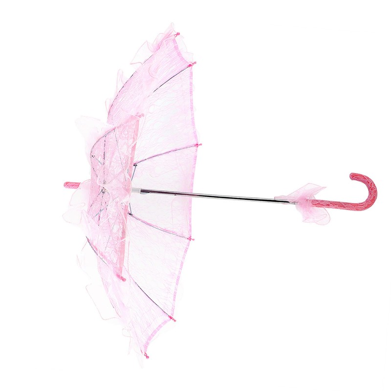Bridal Lace Cotton Umbrella for Wedding Parties Dancing Photography Prop