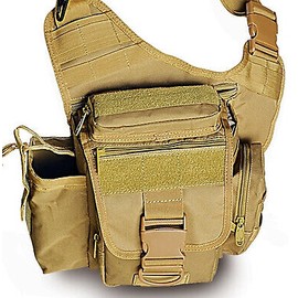 Explorer Messenger Bag, Tan, 17 x 12 x 8-Inch