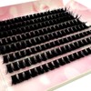 AMSDCN Mix 80D Mink Eyelashes 160 Bundles Natural Eyelash extension