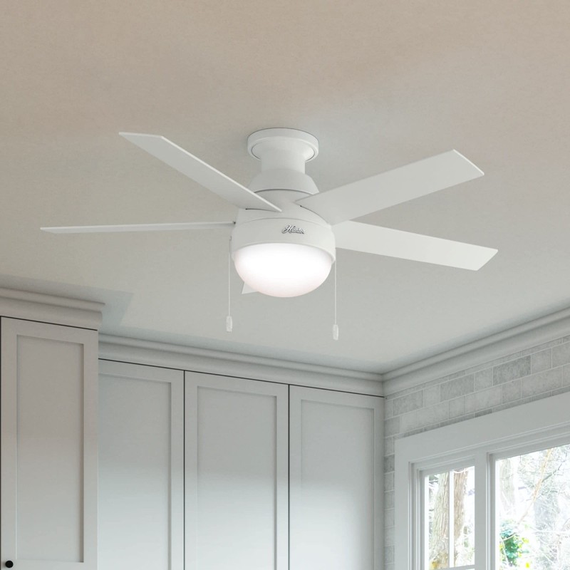 Hunter 46 inch Indoor Ceiling Fan with LED Light -
