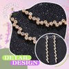 JEAIRTS Rhinestone Choker Necklace Jewelry Sets Bridal Diamond Tennis Chain