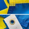 Heavy Duty Sweden Flag 3x5 Ft, Longest Lasting Oxford Nylon