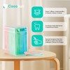 COCOBURI 50 Count Individually Wrapped Dental Floss Picks-Oral Care Flossers
