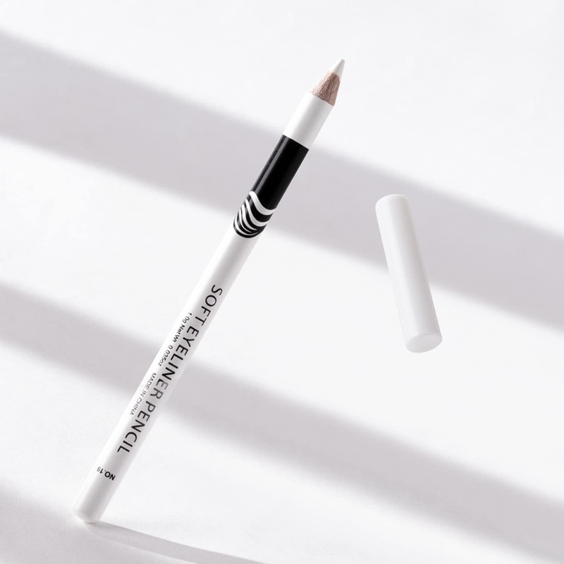 White Eyeliner Pencils, 12PCS Professional Highlighters Eye Liner Pencils Eye