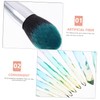 Outanaya Cosmetic Kit Makeup Brushes Set Thick Bristles for Natural
